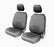 Waterproof Neoprene Seat Covers To Suit Toyota Aurion Sedan 2012-Current