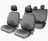 Waterproof Neoprene Seat Covers To Suit Mitsubishi Pajero Sport SUV 2015-Current