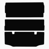 Boot Mat - Divider Up / Black