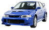 Mitsubishi Evo 6 Sedan 1999-2001