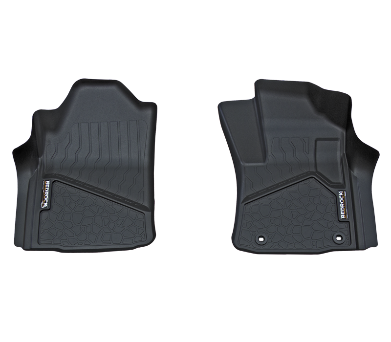 BedRock Floor Liners Front Set to suit Toyota Hilux Ute 2016Current — Custom Carmats