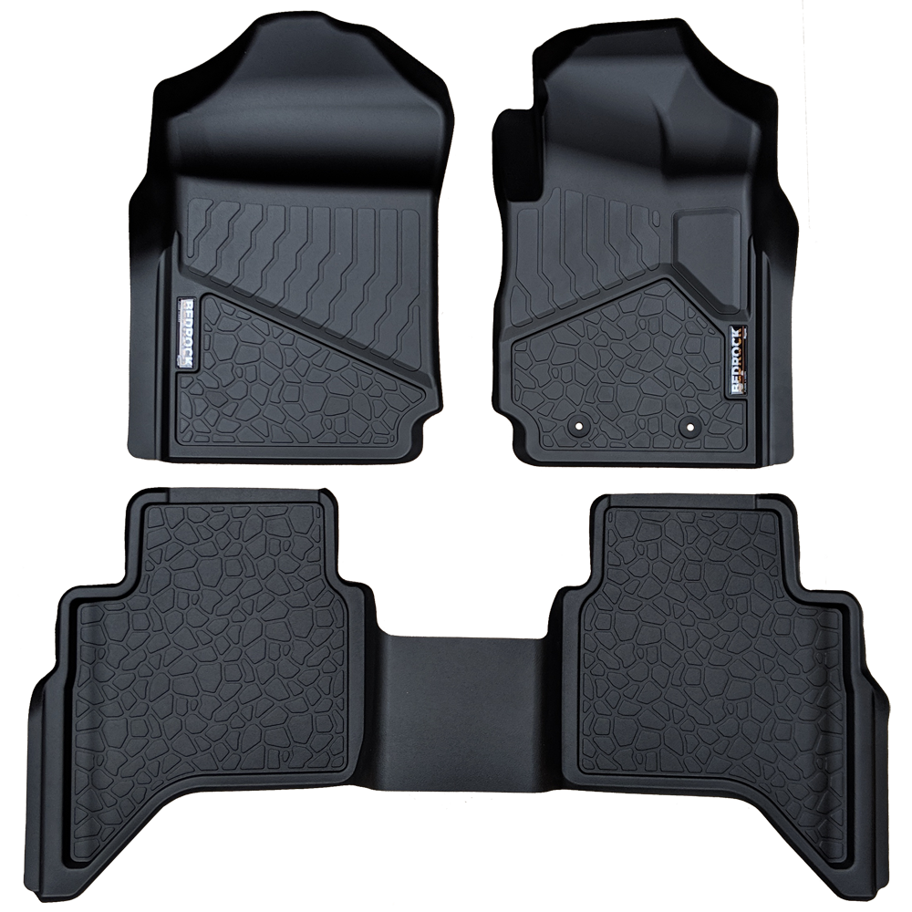 BedRock Floor Liners to suit Ford Ranger Ute PX (20122015) — Custom Carmats