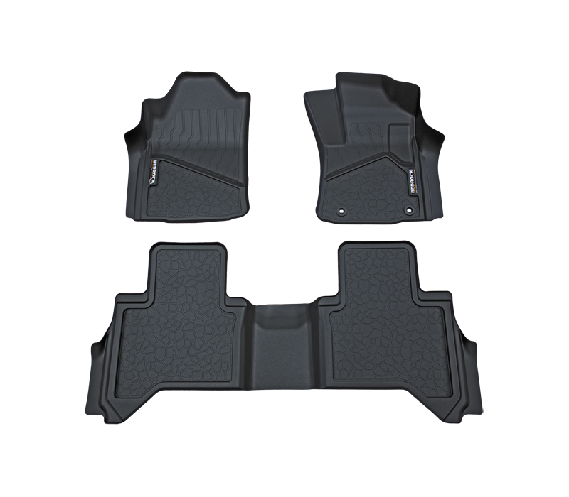 BedRock Floor Liners to suit Toyota Hilux Ute 2016Current — Custom Carmats