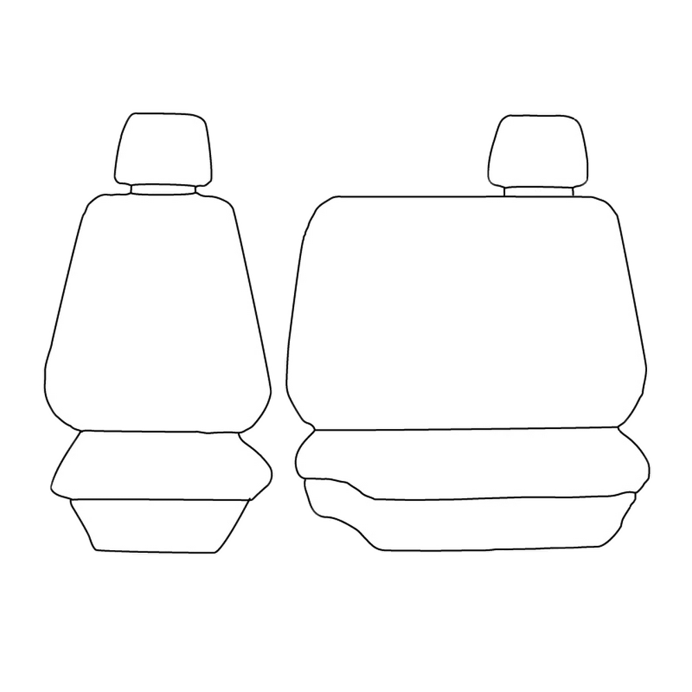 Seat Covers Canvas to suit Nissan Patrol SUV GU (1998-Current)