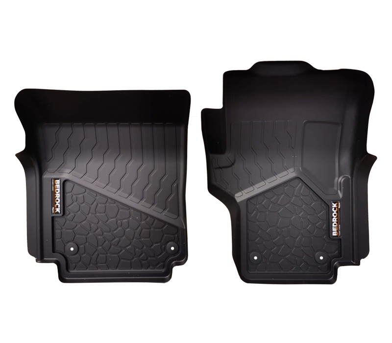BedRock Floor Liners Front Set to suit Volkswagen VW Amarok 2010202 — Custom Carmats