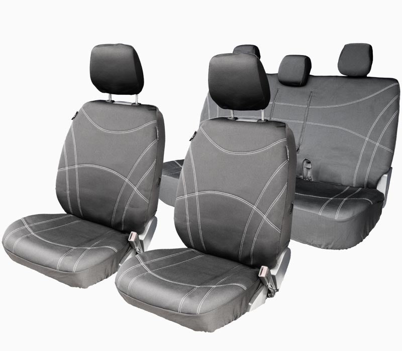 Waterproof Neoprene Seat Covers To Suit Mitsubishi Triton Ute MR (2019-Current)