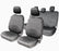 Waterproof Neoprene Seat Covers To Suit Mitsubishi Triton Ute MQ (2015-2018)