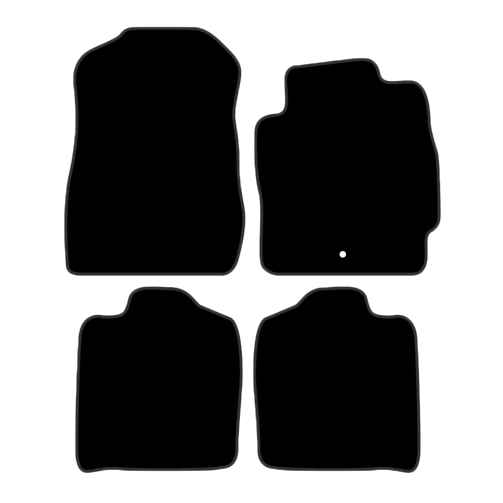 Car Mat Set suits Mazda Mazda 2 Hatch 2007-2014