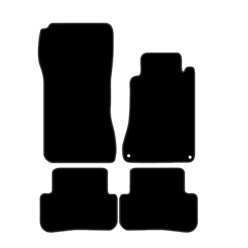 Car Mat Set suits Mercedes C Class Hatch W203 (2001-2008)
